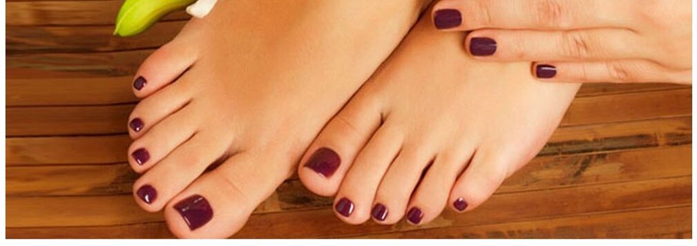 Von Pilzen geheilte Zehennägel